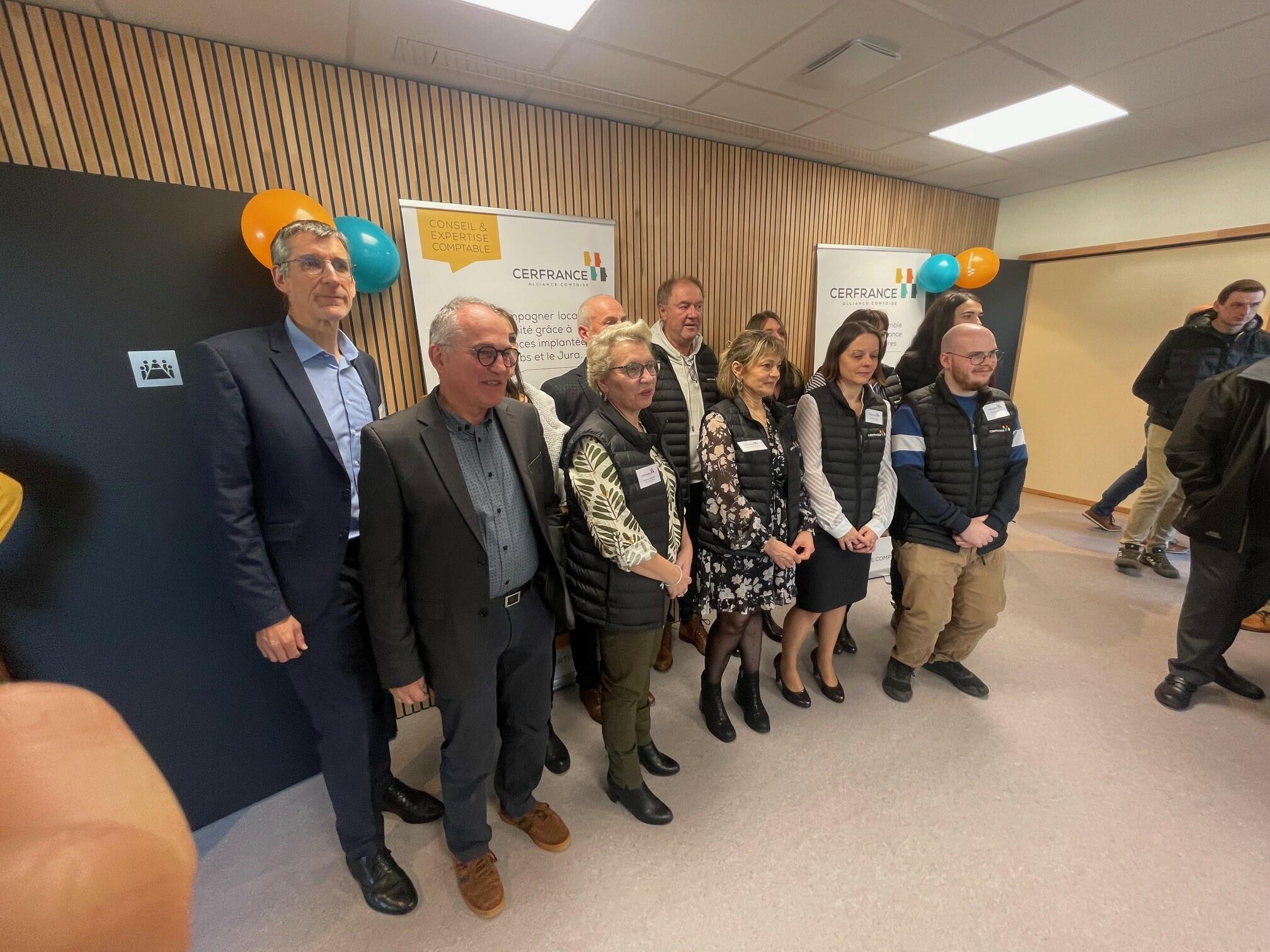 Équipe de Cerfrance Baume les Dames